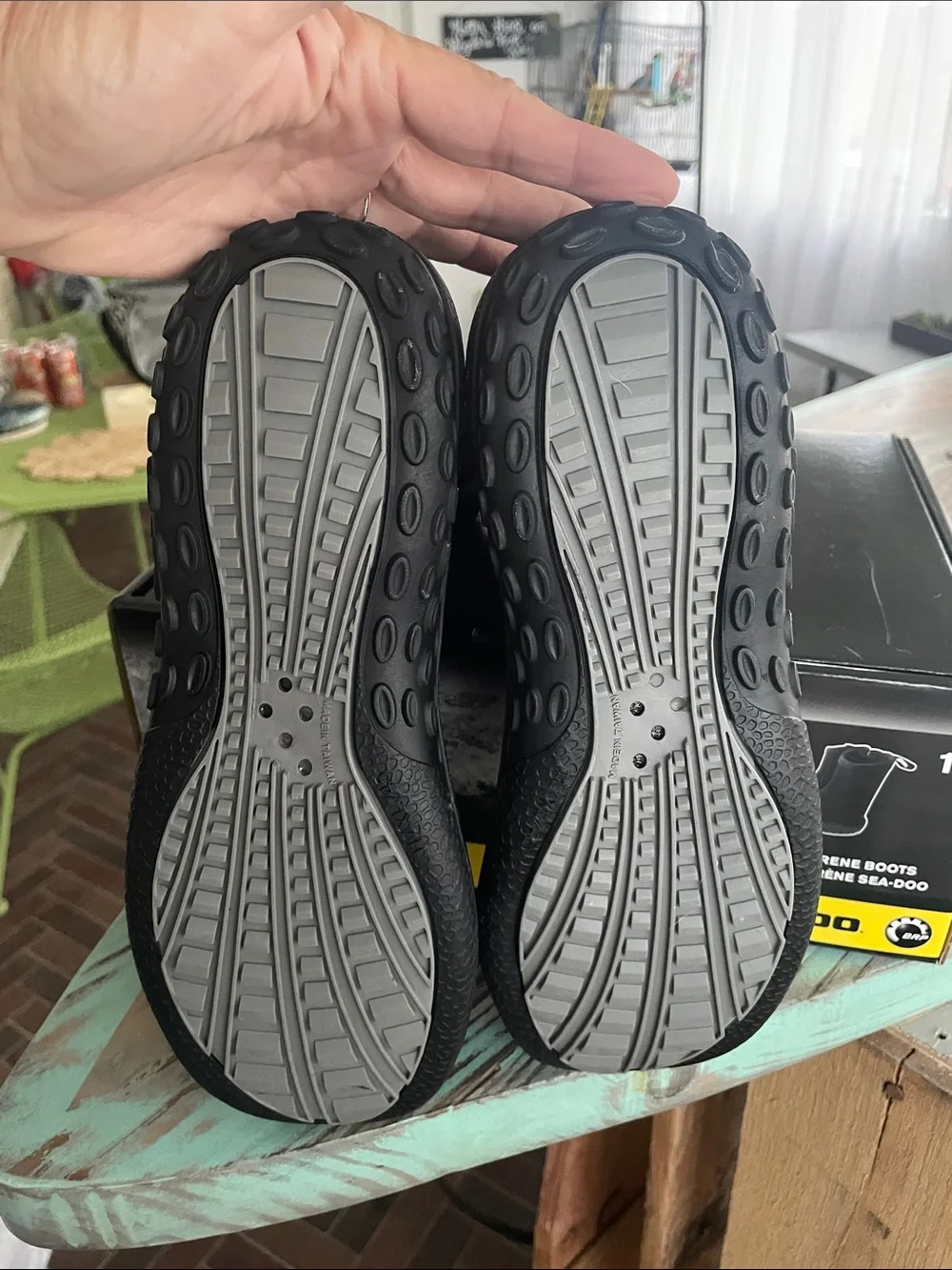 Sea-Doo Black Neoprene Water Boots - New in Box Men’s Size 11